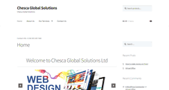 Desktop Screenshot of chescaglobalsolutions.com